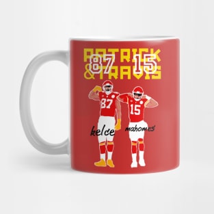 Mahomes and travis kelce kc chiefs Mug